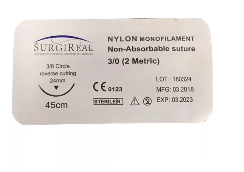 Nylon Nahtmaterial, 4 - 0 Naht - Erler - Zimmer